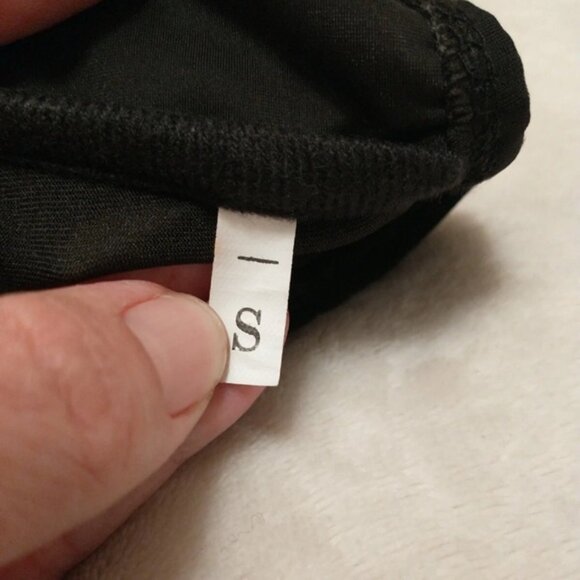 Xhilaration Black Fringe Bikini with Colorful Floral Bottom - Picture 3 of 12